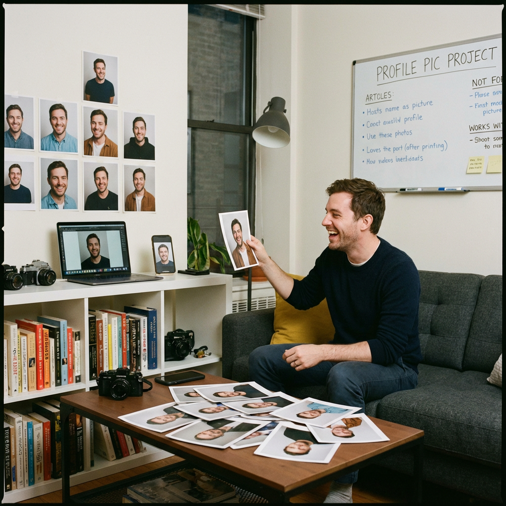 Choosing the best profile picture